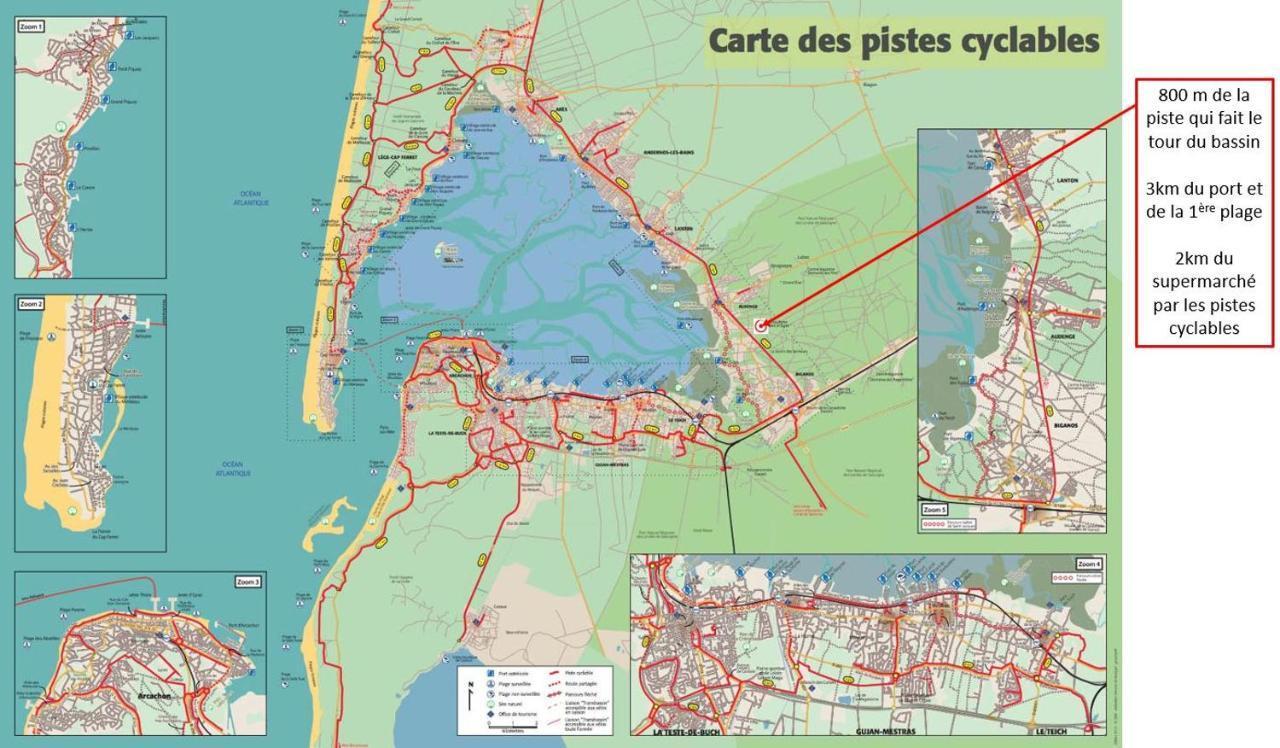 Gite Cala Verde Jardin, A 4Km De La Premiere Plage Audenge Exteriér fotografie